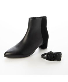 Riz raffinee <Riz raffinee>【2WAY】モチーフリボンショートブーツ