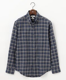 JOSEPH ABBOUD 【オーガニックコットン】スモールチェック フランネルシャツ
