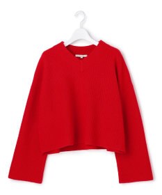 23区 S 【SLOW/一部店舗限定】ソフトウール Vネック ニット