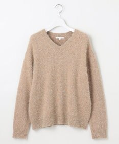 自由区 S 【カタログ掲載】フェザーラメプルオーバー ニット