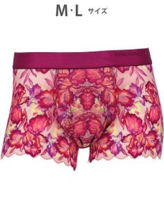 WACOAL MEN WACOAL MEN ボクサーパンツ 【レースボクサー】 フロント快適グラマラス 通気性 前閉じ 下着 メンズ WT3827 /ワコールメン