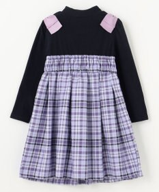 ANY KIDS ドッキングチェックワンピース