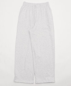 WEGO 【ウエストゴム】スウェットワイドパンツ