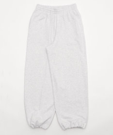 WEGO 【ウエストゴム】スウェットワイドパンツ