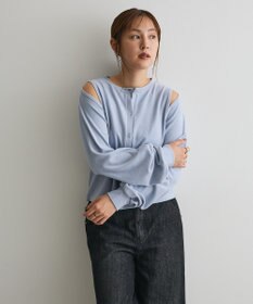 CRAFT STANDARD BOUTIQUE カットアウトデザインカーディガン
