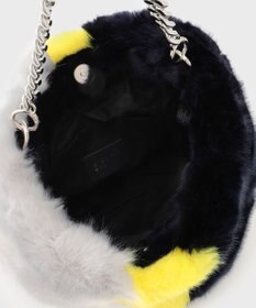 GRACE CONTINENTAL a point etc 配色チェーンバッグ