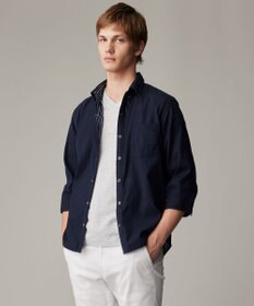 JOSEPH ABBOUD 【オーガニックコットン使用・日本製】JOEコットンサッカー Vネック Tシャツ