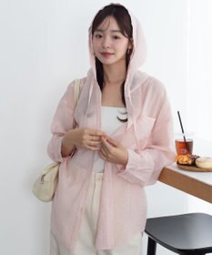 WEGO 【2026年春夏新作】シアーフードシャツ