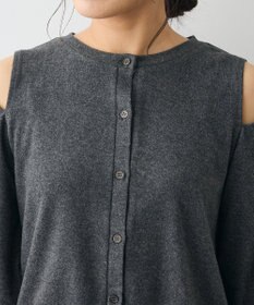 CRAFT STANDARD BOUTIQUE カットアウトデザインカーディガン
