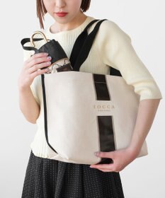 TOCCA 【A4サイズ対応・WEB＆一部店舗限定】PASSI CANVASTOTE キャンバス トートバッグ