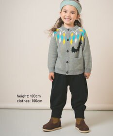 ami amie 【UNISEX】コウモリカーディガン145cm