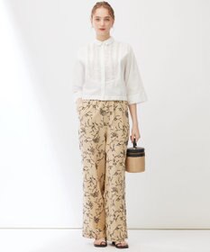 23区 【Indian Factory】コットンポプリン タックディテール シャツ