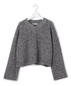 23区 S 【SLOW/一部店舗限定】ソフトウール Vネック ニット