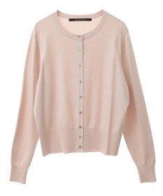 YECCA VECCA ラメ混クルーネックカーディガン