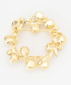 J.PRESS LADIES サークルパール ブローチ