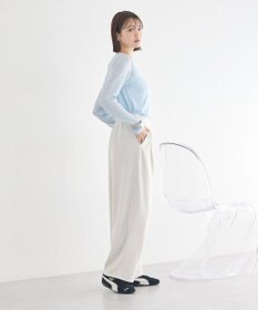 earth music&ecology 微シアーメロープルオーバー