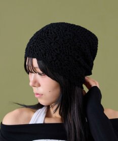 WEGO クロシェフラワービーニー