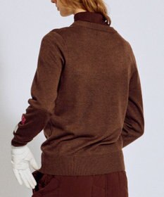 PW CIRCULUS 【WOMEN】Spark cat クルーネックニット ゴルフウェア レディース