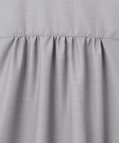 J.PRESS YORK STREET 【WOMEN】バックドレープ シャツワンピース