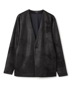 JOSEPH HOMME 新素材【ストレッチ/光沢感】レザーライクジャージー　カーディガン