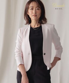 BEIGE， LUIZA / ノーカラージャケット