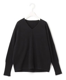 ICB 【洗える】ソフトウールハイゲージ Vネックプルオーバー