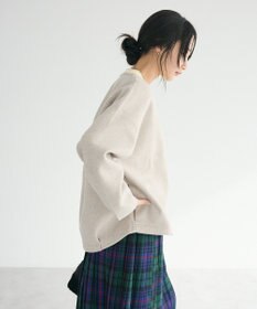 CRAFT STANDARD BOUTIQUE 圧縮ウール風ZIP付きジャケット