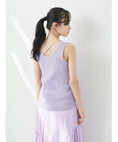 earth music&ecology レイヤリングニットタンクトップ