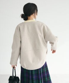 CRAFT STANDARD BOUTIQUE 圧縮ウール風ZIP付きジャケット