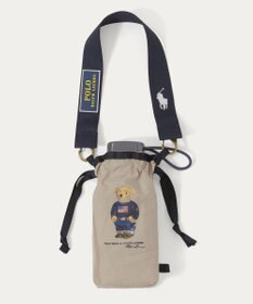 MOONBAT POLO RALPH LAUREN(ポロ ラルフローレン)FLAG BEAR 無地 5段折りたたみ傘 簡単開閉