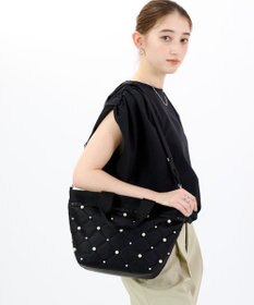 LeSportsac BUCKET TOTE W PEARLS2/ミッドナイトパール