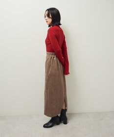 Green Parks チクチクしないリブタートルニットプルオーバー