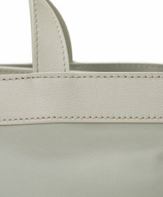 TOPKAPI 【Breath TOPKAPI】防水ナイロン レザーコンビ ミニトート ショルダーバッグ