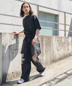 WEGO スーパーバギーデストロイデニム