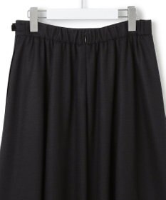23区 【洗える】ウールミルドジャージー タック スカート