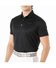 ZERO HALLIBURTON エレガントカモ柄ジャガードポロシャツ ZHG-M5S8a 82956