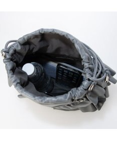 UNBILLION カシュカシュ cachecache / アシンメトリーフリルドロストショルダーバッグ