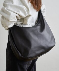 russet ソフトレザーラウンドビッグショルダーバッグ(CE-1325-WEB)