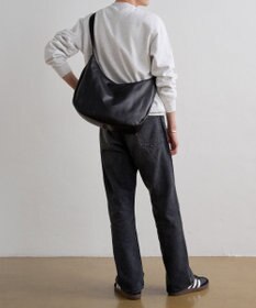 russet ソフトレザーラウンドビッグショルダーバッグ(CE-1325-WEB)