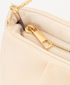 ANY SIS 【2WAY】ビジュー調タック パーティバッグ