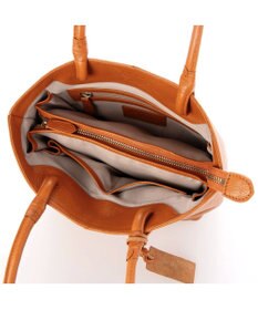 UNBILLION アトランタ ATLANTA / 牛革ハトメあおりトートS