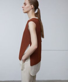 BEIGE， BARR / ノースリーブニット