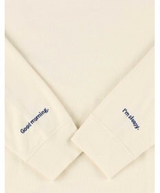 une nana cool 【綿混】あくびのお嬢さんのなめらか裏毛プルオーバー