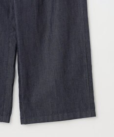 J.PRESS LADIES L 【洗える】ライトデニム セミワイド パンツ