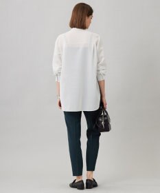 ICB L 【新色追加・WEB限定カラーあり・接触冷感・UVケア・速乾・防シワ・洗える】 FluidBackSatin  ドロストパンツ