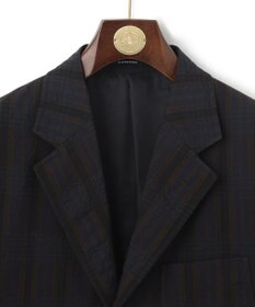 J.PRESS MEN J.PRESSアーカイヴパターン ダークチェックサッカー ジャケット