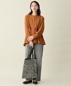 ANY L エニィファンクションペプラムブラウス