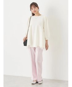 earth music&ecology チュールドッキングチュニック