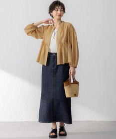 23区 【Oggi3月号掲載/新色追加/洗える】23区DENIM ストレッチ デニムスカート