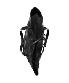 INTER-CHAUSSURES 【ANDREA CARDONE ITALI】メタリックレザートートバッグ